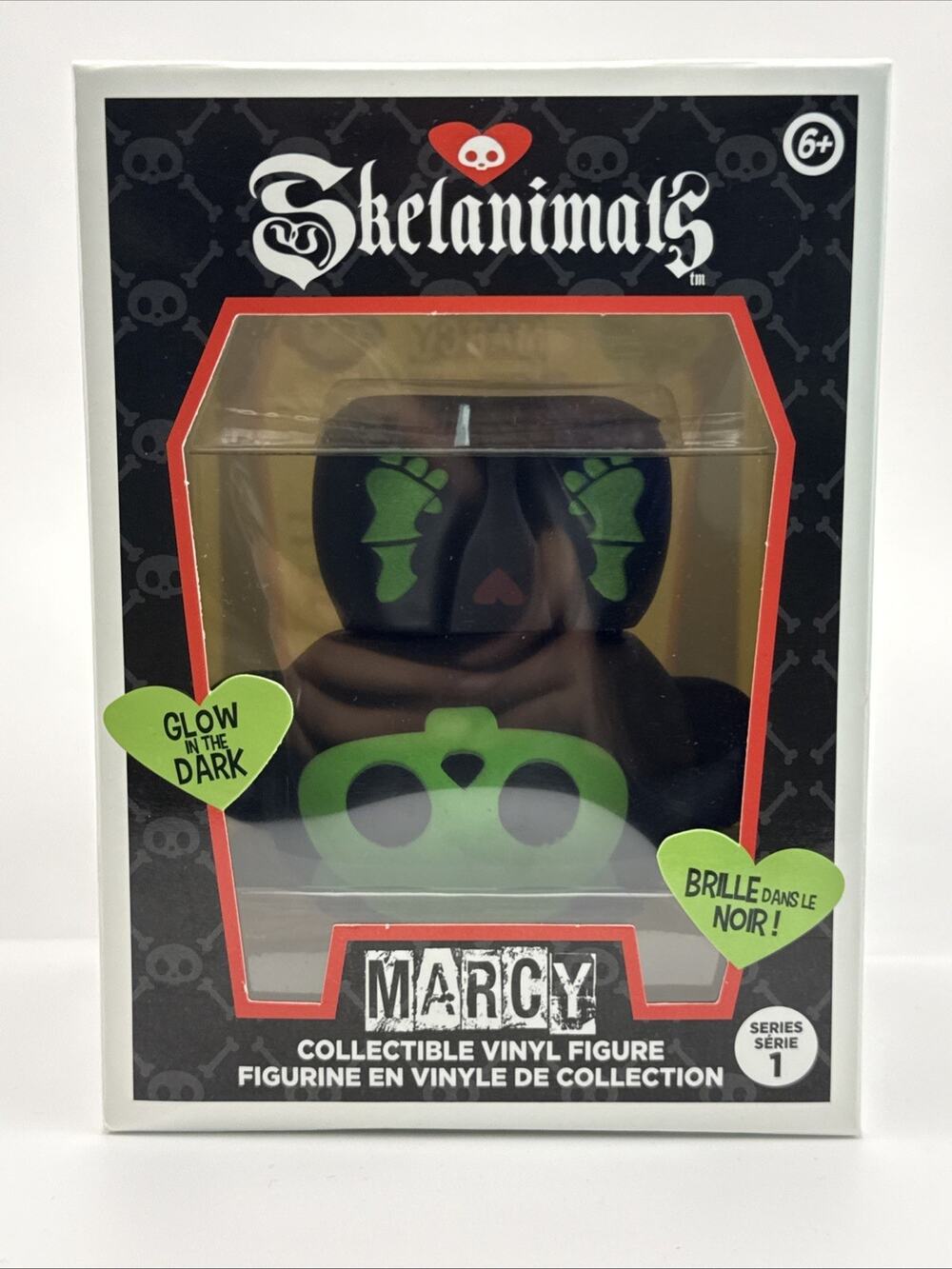 Skelanimals Marcy Glow in the Dark Vinyl Figure Series 1 Collectible